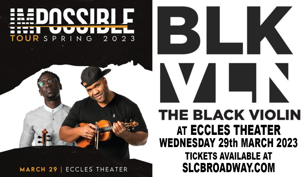 Black Violin Tickets 29th March Eccles Theater in Salt Lake City