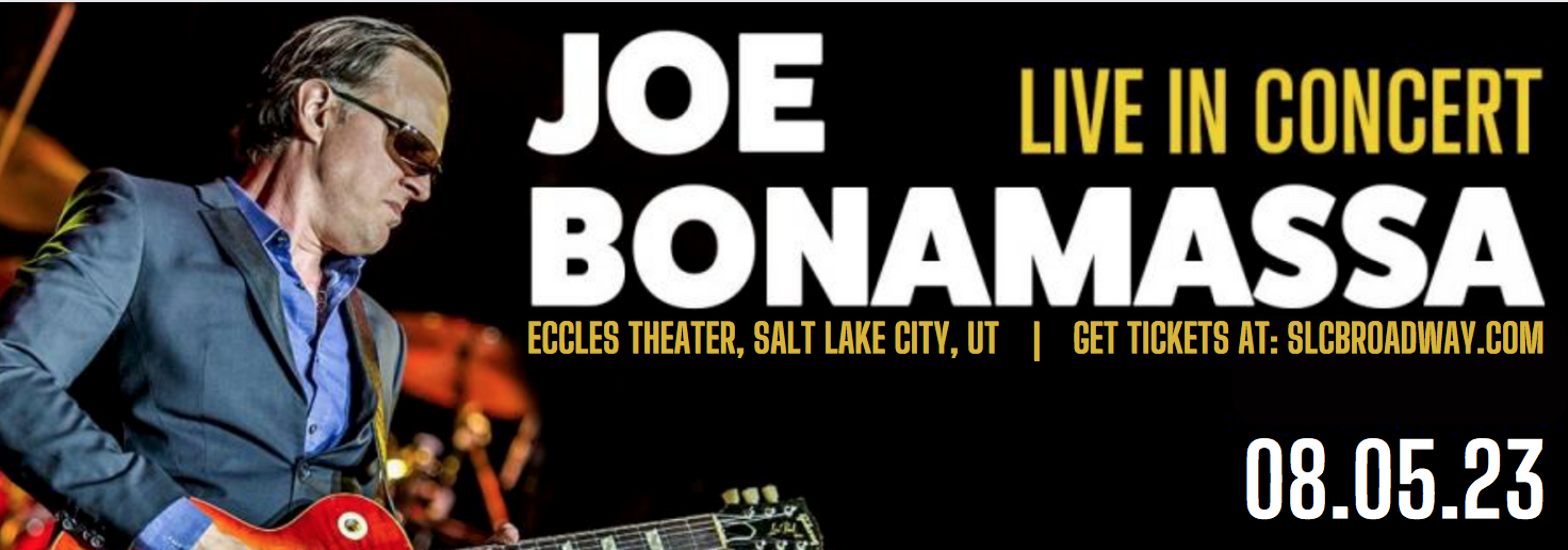Joe Bonamassa at Eccles Theater