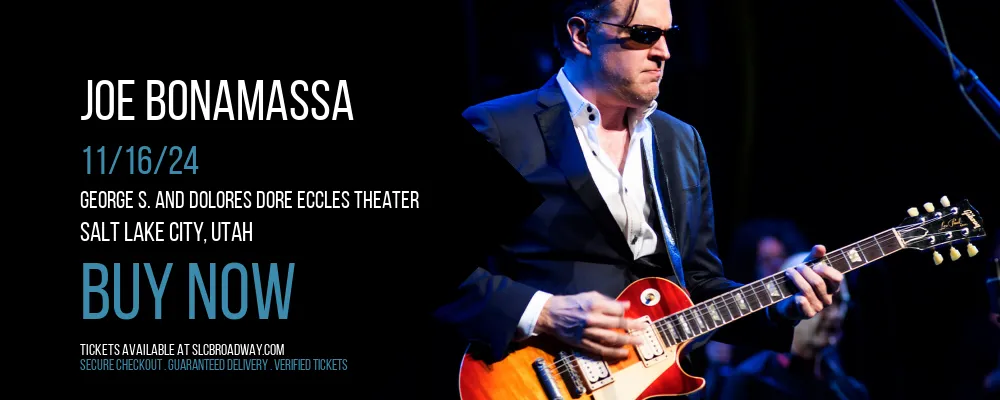 Joe Bonamassa at Eccles Theater